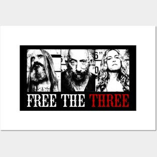 Free the Three Posters and Art